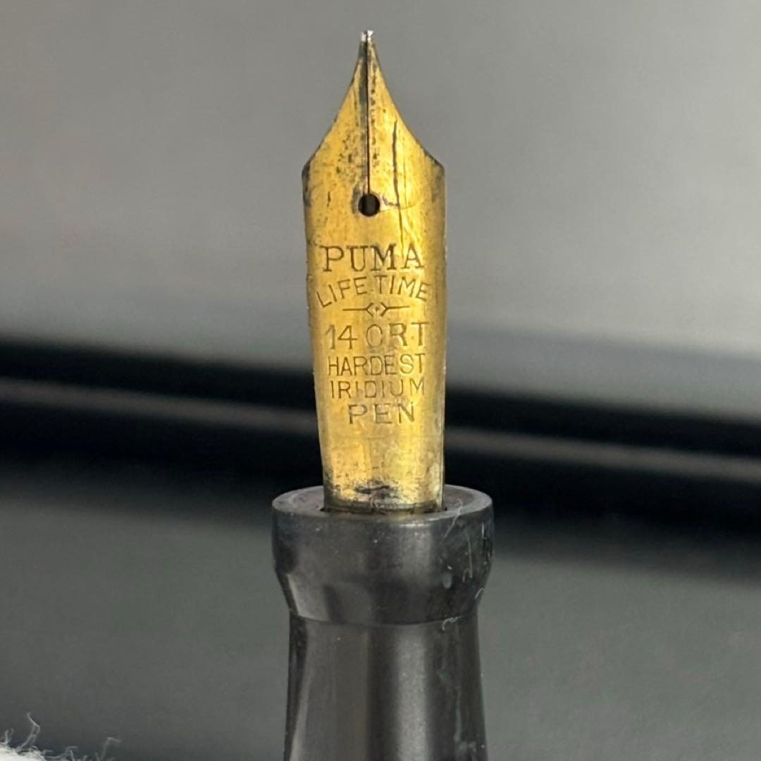 PUMA ペン先ペン周り14金 万年筆
