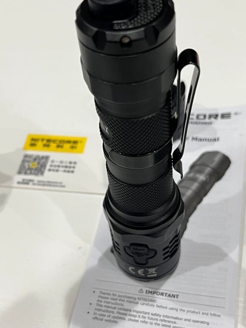 NITECOREナイトコア　P20ix タクティカルフラッシュライト4000lm