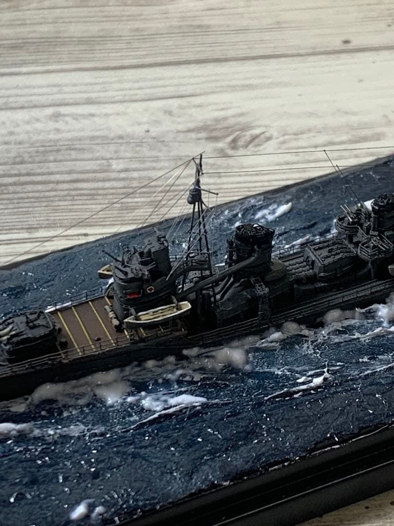 ハセガワ1/700駆逐艦夕雲　完成品
