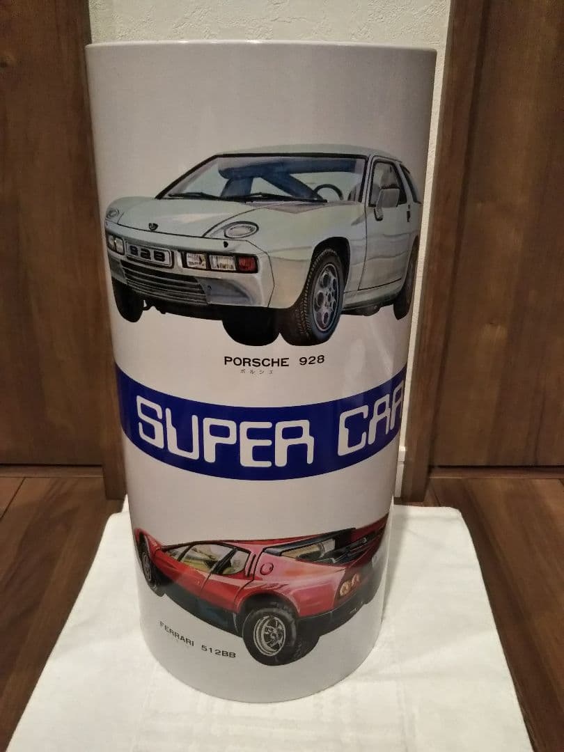 昭和レトロ スーパーカー ゴミ箱 フェラーリ ランボルギーニ ジャガー ポルシェ