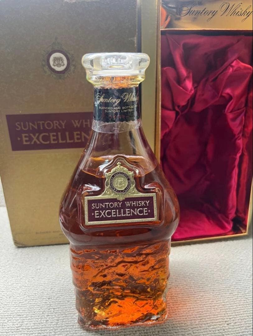 サントリーエクセレンス　2003年80周年記念ボトル　未開封750ml 箱おまけ
