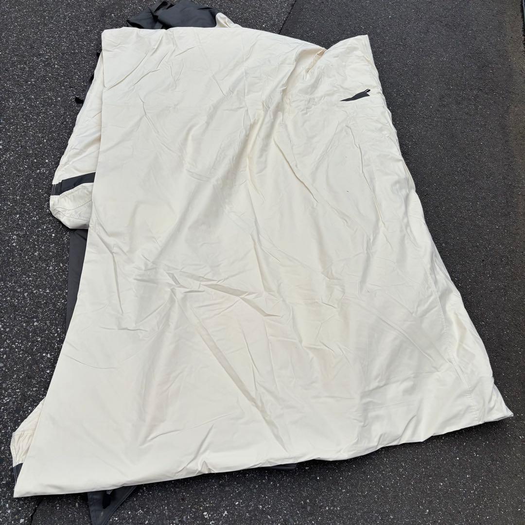 美品　オガワ ツインピルツフォークTCコットン　3345二又ポール付き