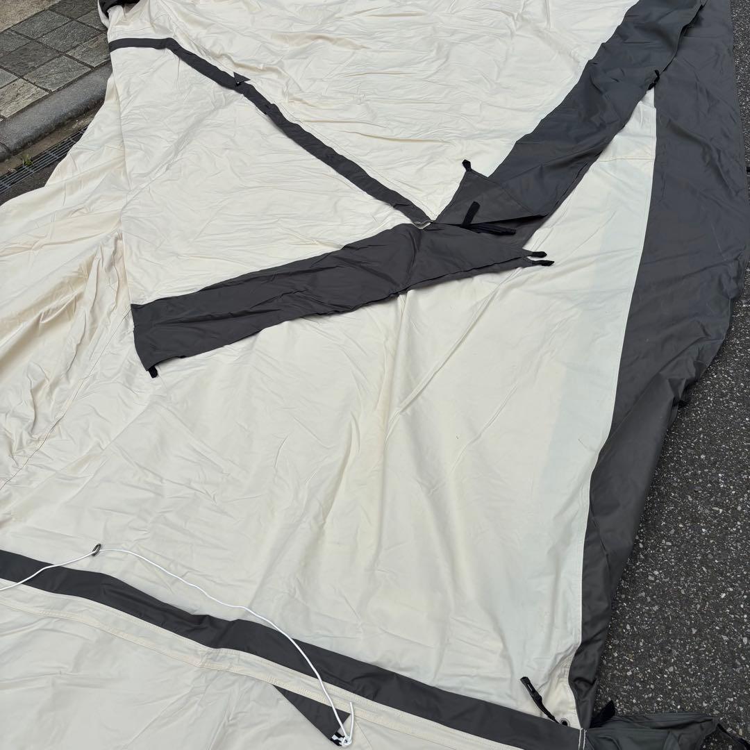 美品　オガワ ツインピルツフォークTCコットン　3345二又ポール付き