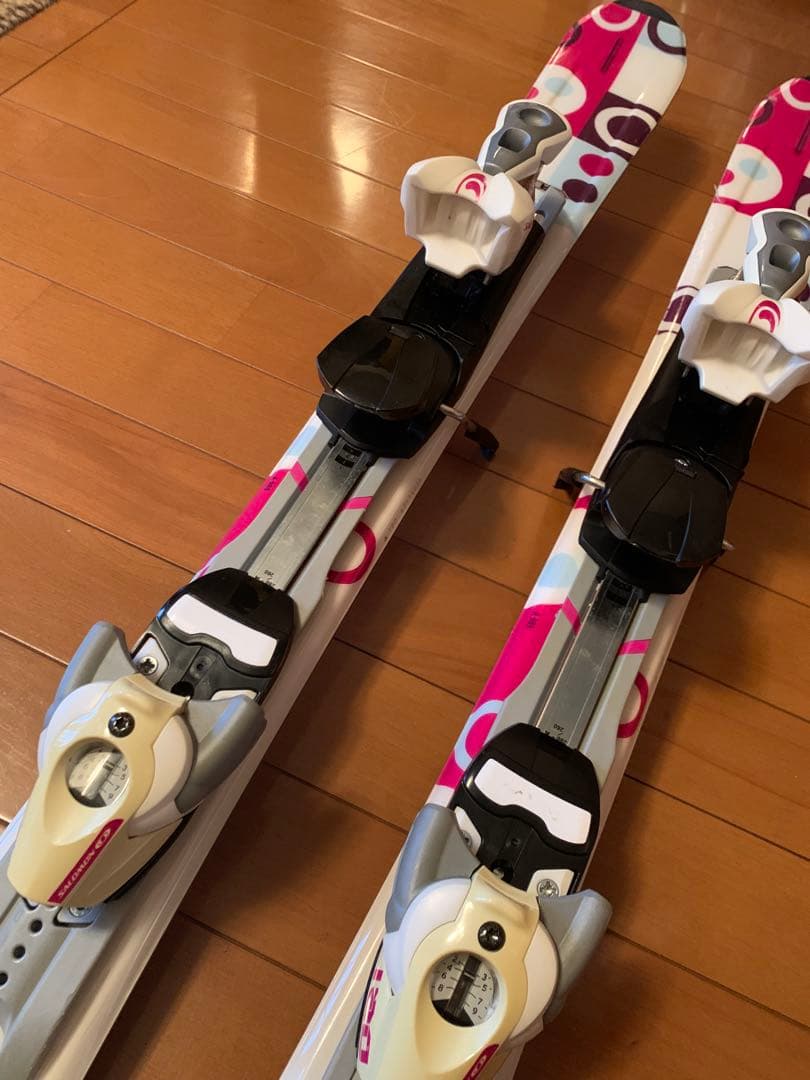 SALOMON スキー板 120cm ビンディング付き