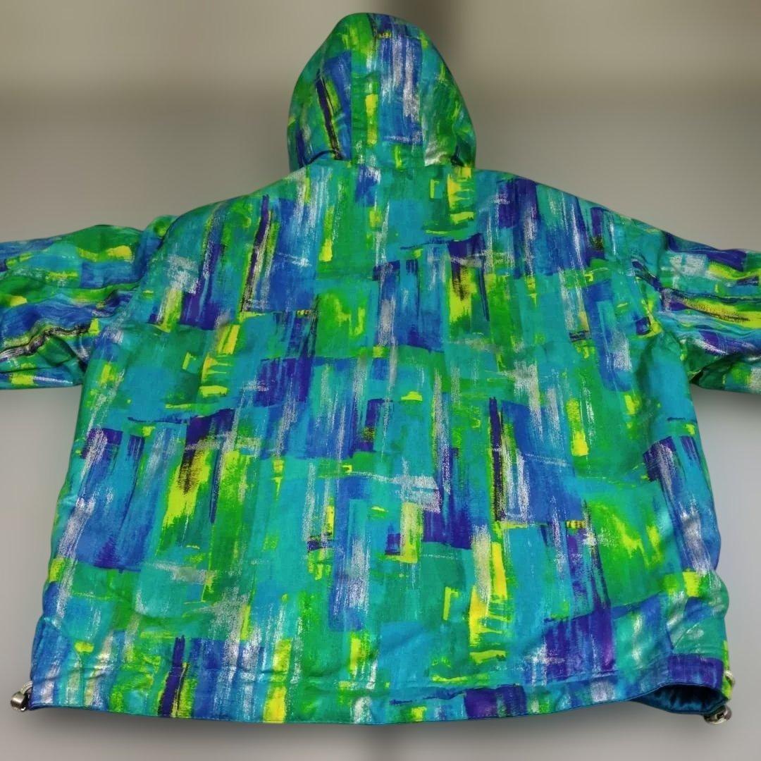 ellesse　エレッセ　スキーウエア 　上下セット　Lサイズ　グリーン　レトロ