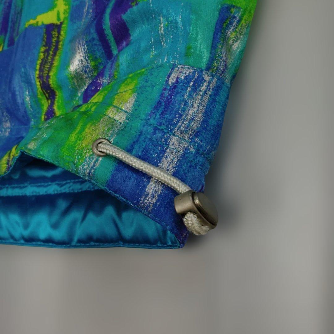 ellesse　エレッセ　スキーウエア 　上下セット　Lサイズ　グリーン　レトロ