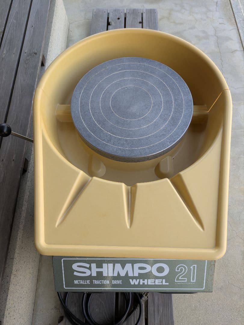 シンポ 陶芸ろくろ RK-2X形 SHIMPO21 電動轆轤 ロクロ