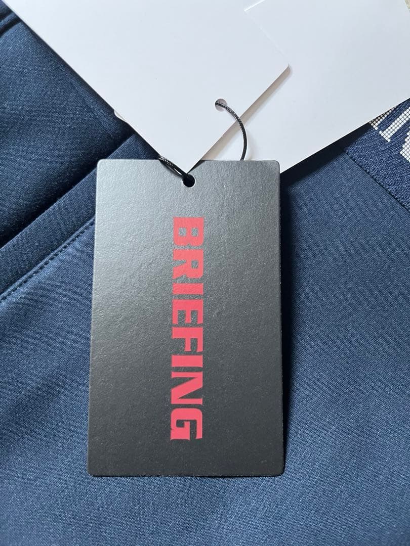 ブリーフィング ゴルフ ウェア メンズ ウォームサイドロゴライン スリムパンツ