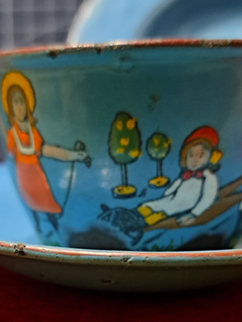 アンティーク　コーヒーカップ&お皿セット