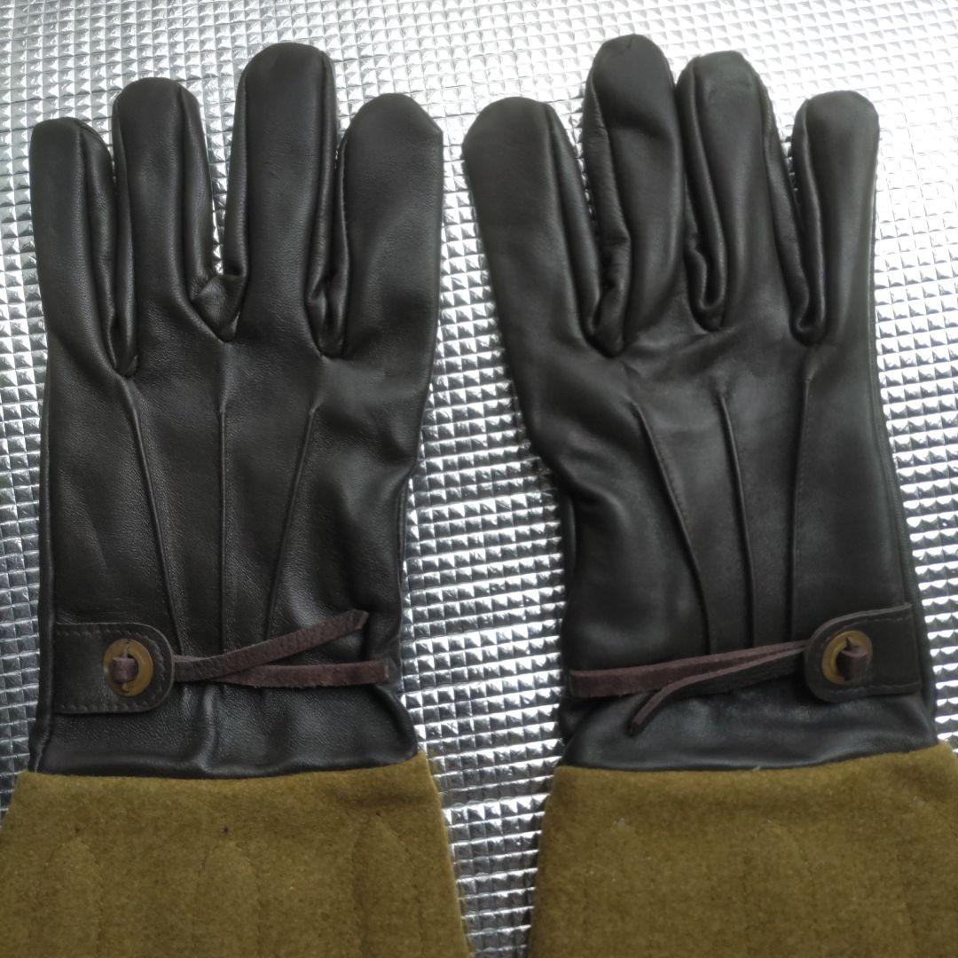 日本陸軍　戦車兵　手袋　複製品　Lサイズ