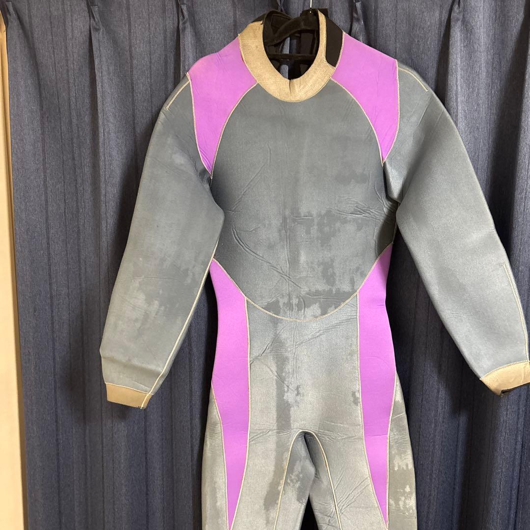 Sunfan ウェットスーツ 黒・オレンジ