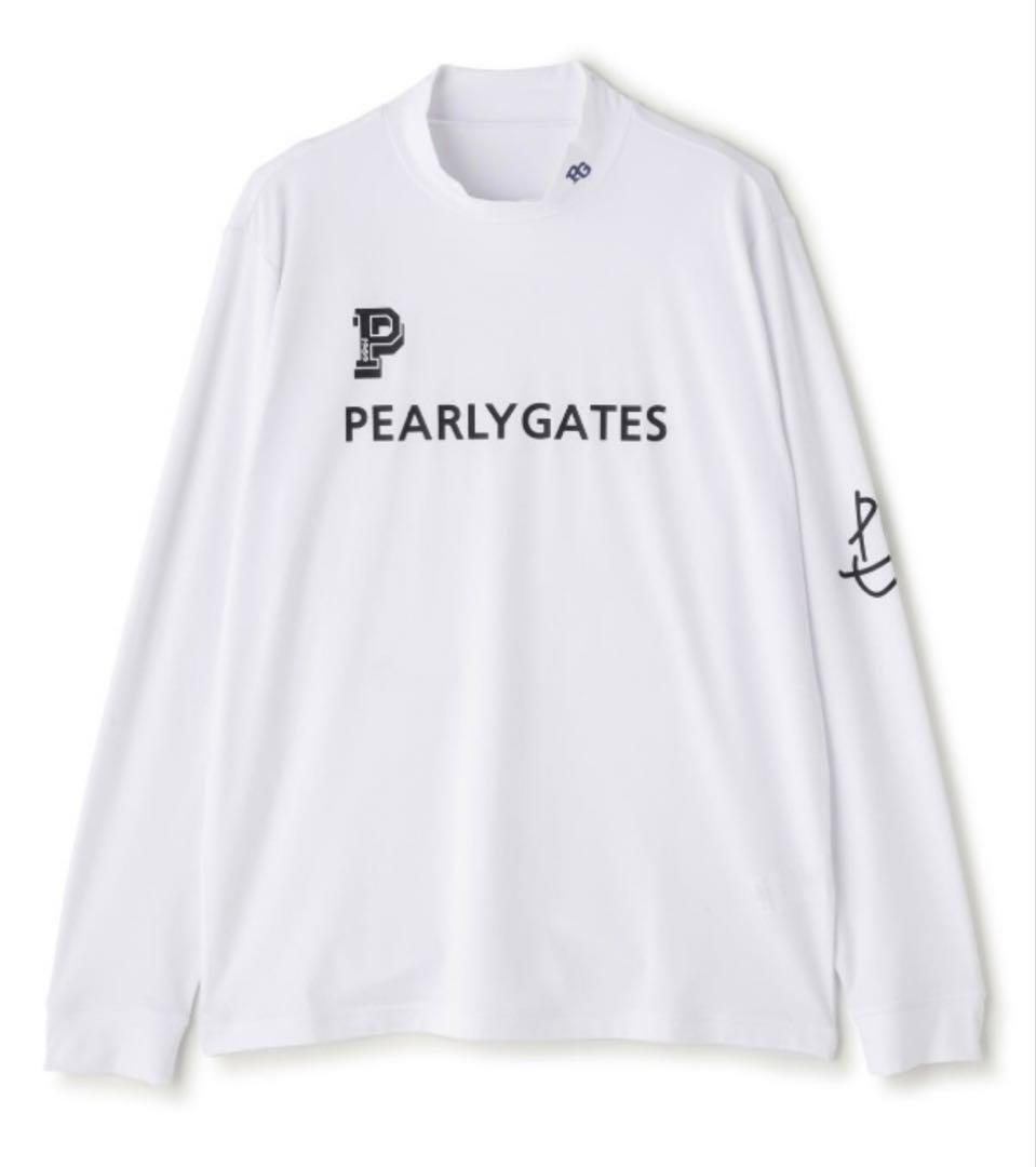 【新品・未使用】PEARLY GATES ホワイト長袖シャツ