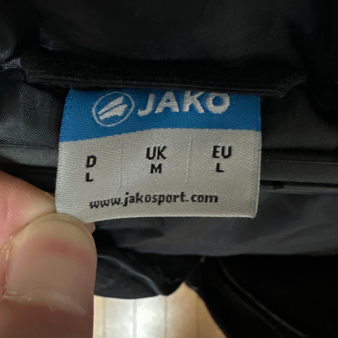JAKO Bayer Leverkusen ベンチコート 黒