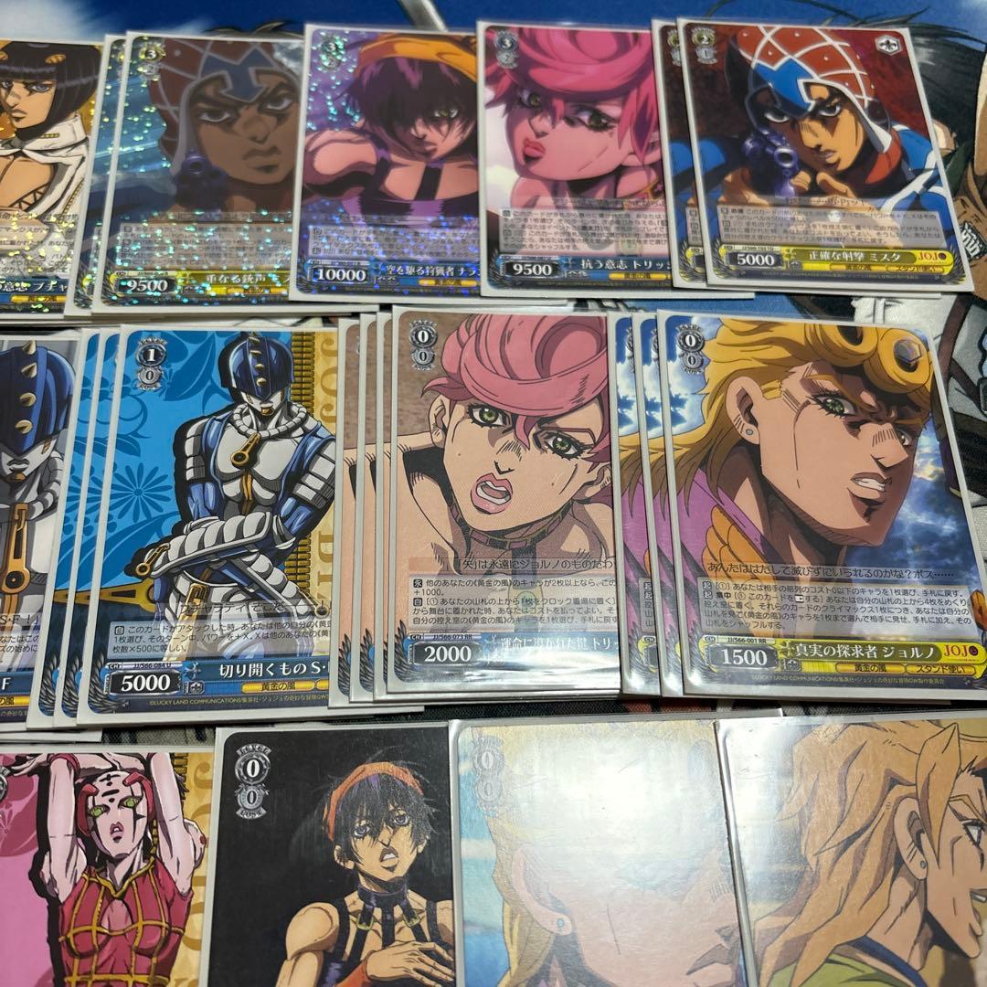 【引退品】ヴァイスシュヴァルツ　ジョジョの奇妙な冒険 黄金の風　デッキ　4風4本