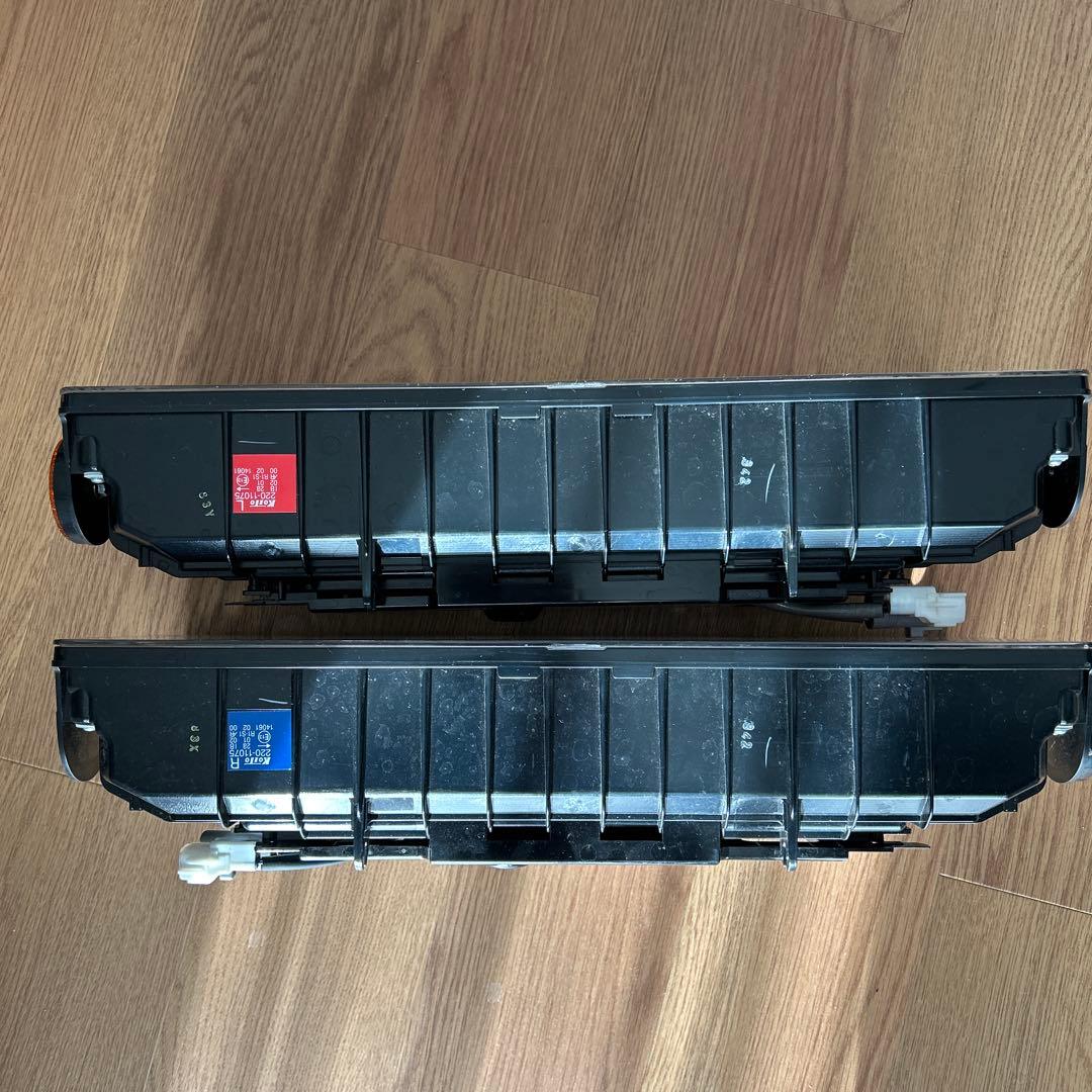 テールライト クリア/レッド 2個セット