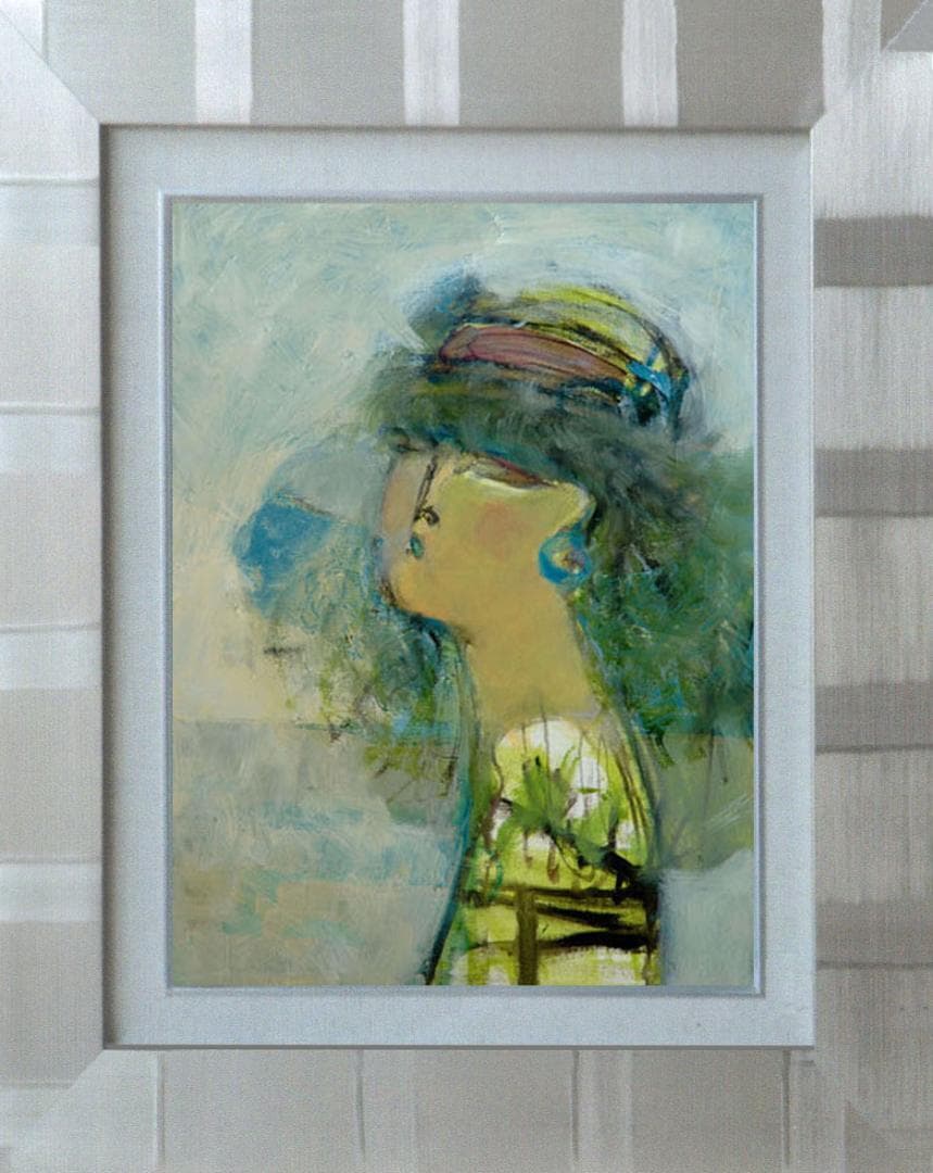 油絵 絵 絵画 インテリア F4-052113 人物 女性像