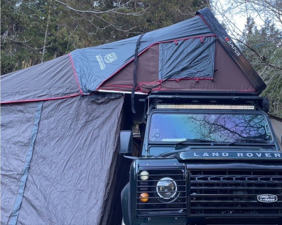 ルーフテントiKamper  SKY CAMP2.0のセットです！