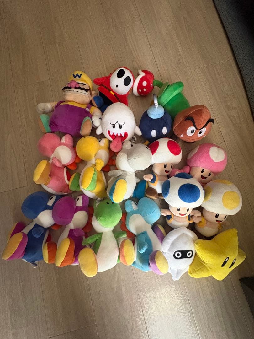 スーパーマリオ　ぬいぐるみ　セット売り　20個　任天堂　Nintendo