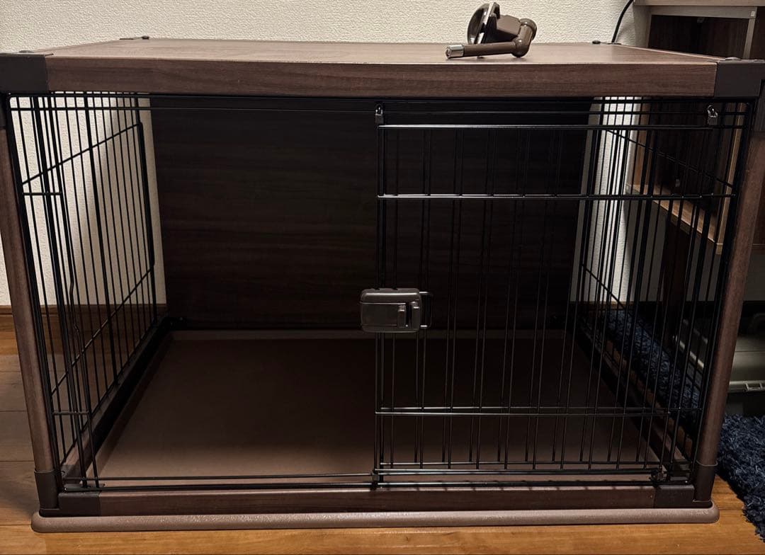 アイリスオオヤマサークル PIWS-960 ゲージ　犬用　ドーム型ベッド付き