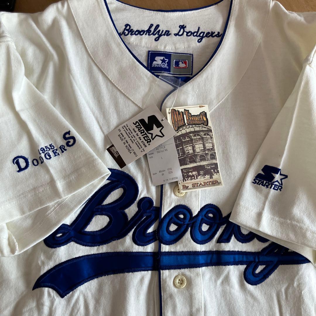 90s starter ベースボールシャツ(brooklyn dodgers)
