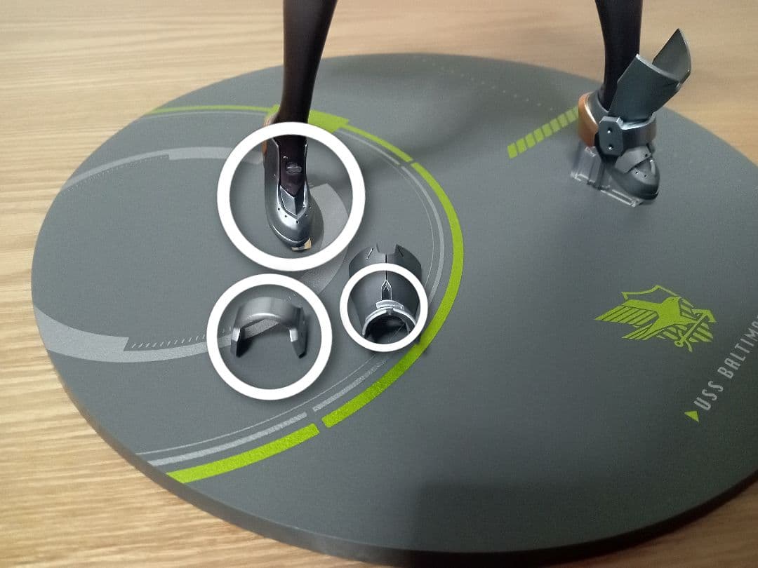 ※開封済み破損品 アズールレーン ボルチモア1/7完成品フィギュア【アルター】