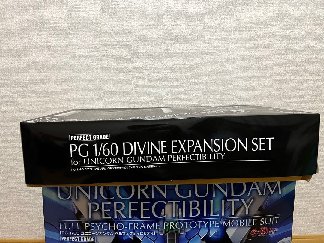 PG 1/60 ユニコーンガンダム ペルフェクティビリティ　拡張セット付き