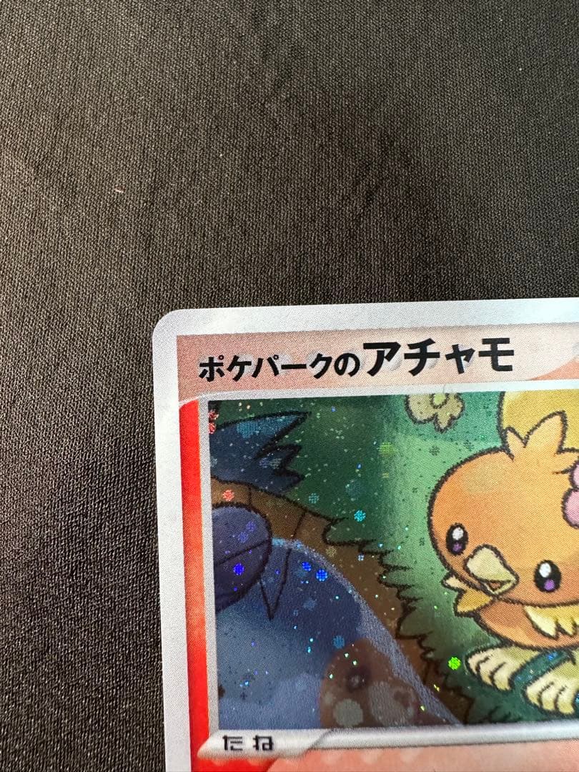 美品　ポケパークのアチャモ　ポケパークプレミアムファイル 002/009