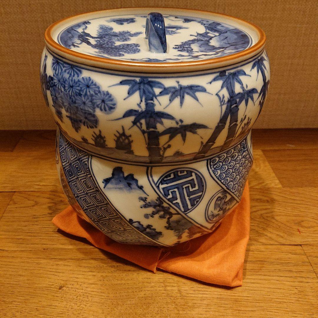 茶道道具 水指 二代 手塚大示