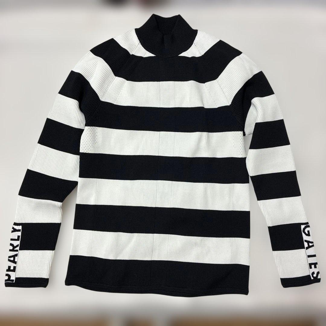 パーリーゲイツ　ボーダーニット　美品　サイズ4