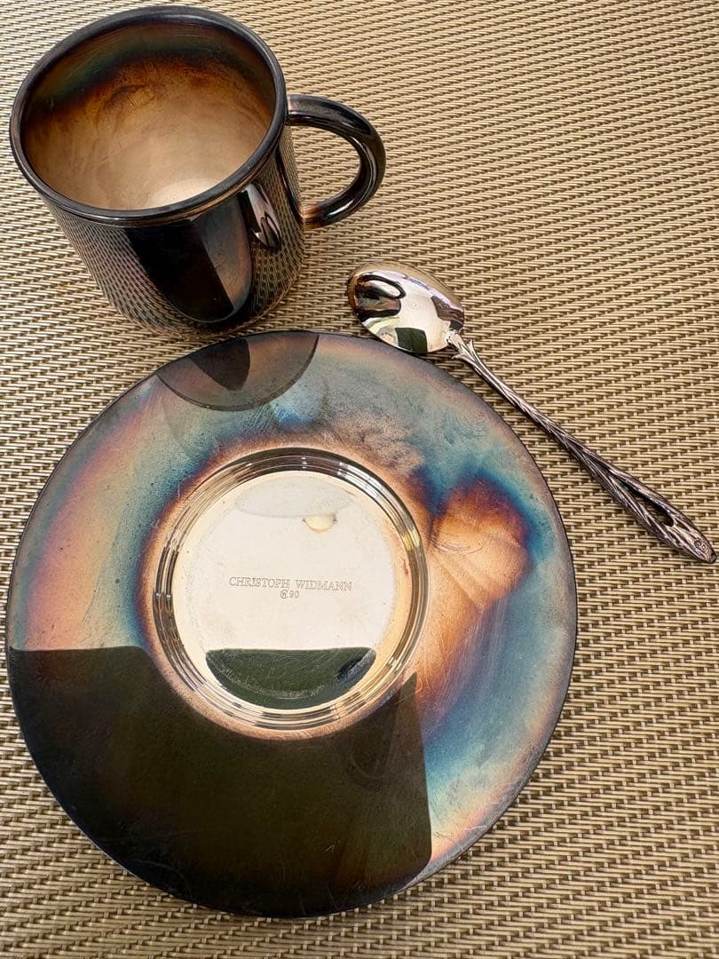 CHRISTOPH WIDMANN デミタスカップ 銀製 W90刻印 157g