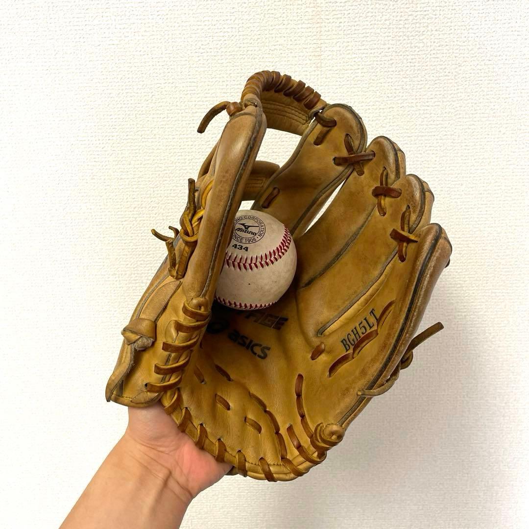 454 アシックス ゴールドステージ 即戦力 硬式 サード用 グローブ
