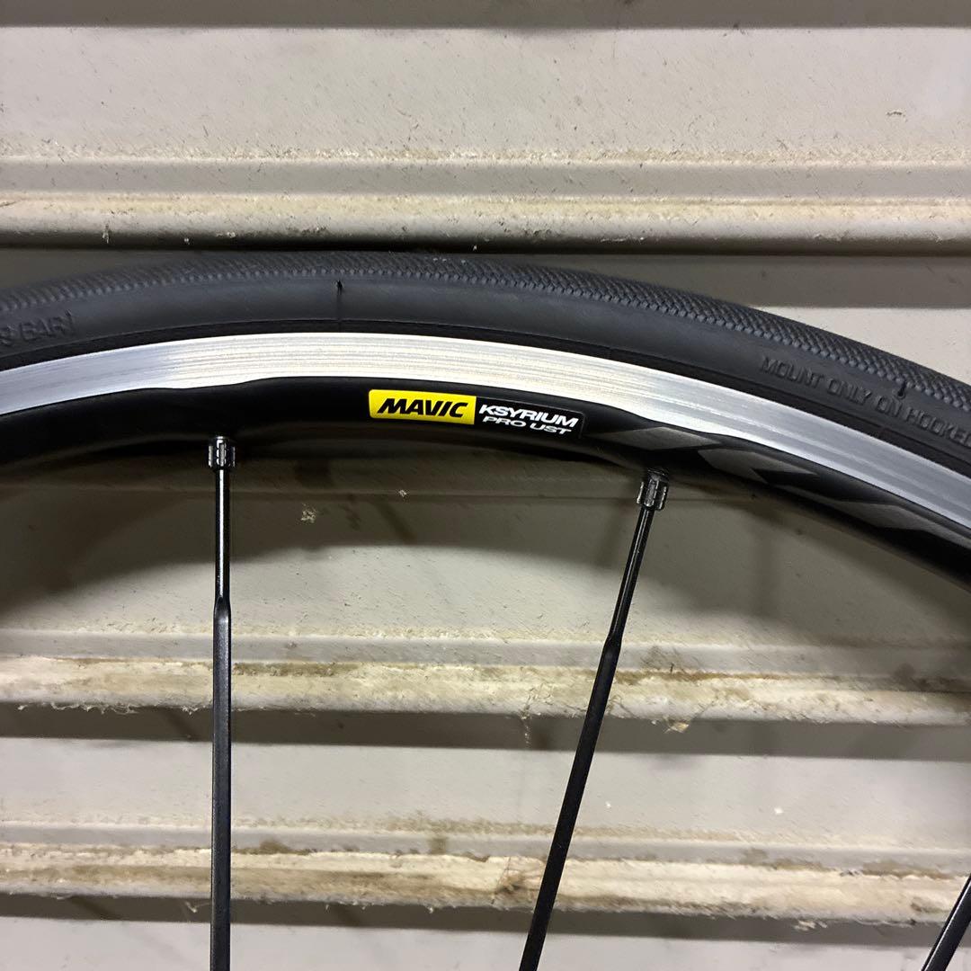 美品　マビック　キシリウムプロ　ust ロードバイク　ホイール