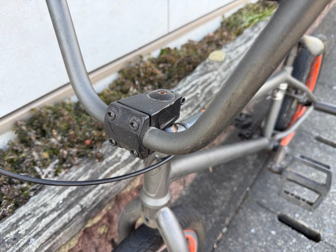 値下げ! ORANGE BMX 自転車 トリック ペグ付き