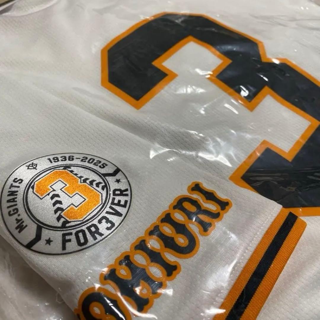 長嶋茂雄ユニフォーム　チャンピオンエンブレム　新品未使用　限定商品　サイズL