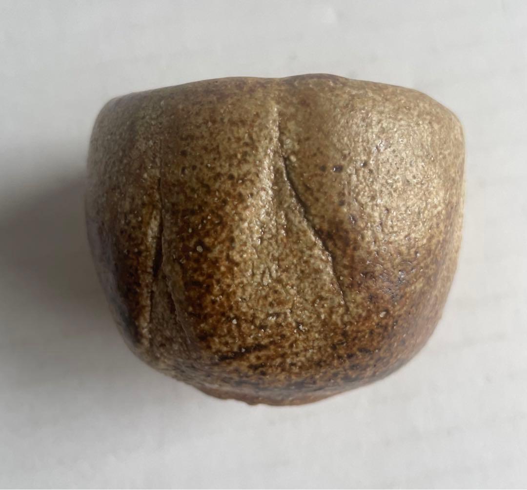 河本五郎　灰釉ぐい呑