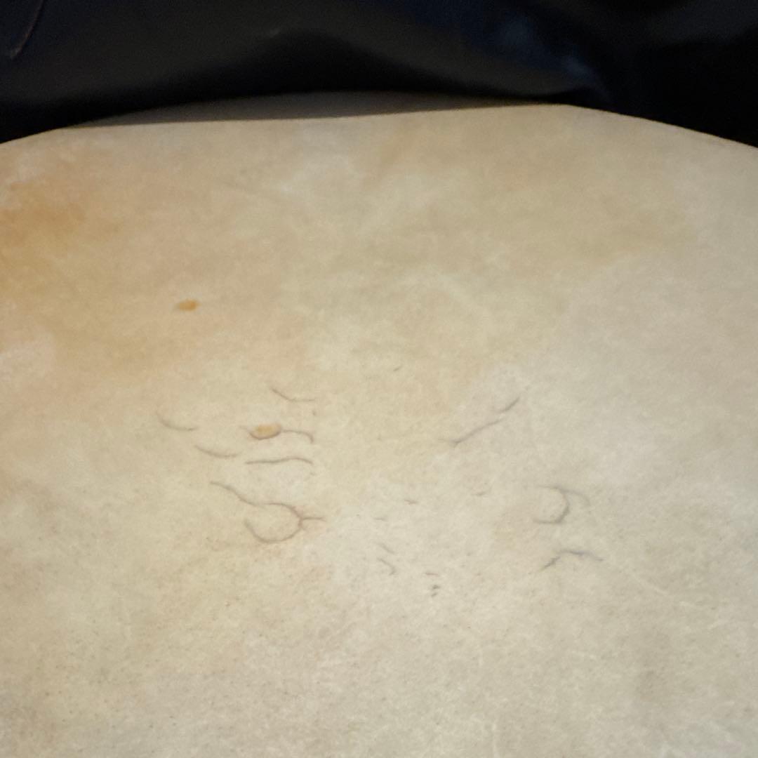 日本製 別撰上鳴保証 平太鼓 45cm オーク製バチ付 レザーケース