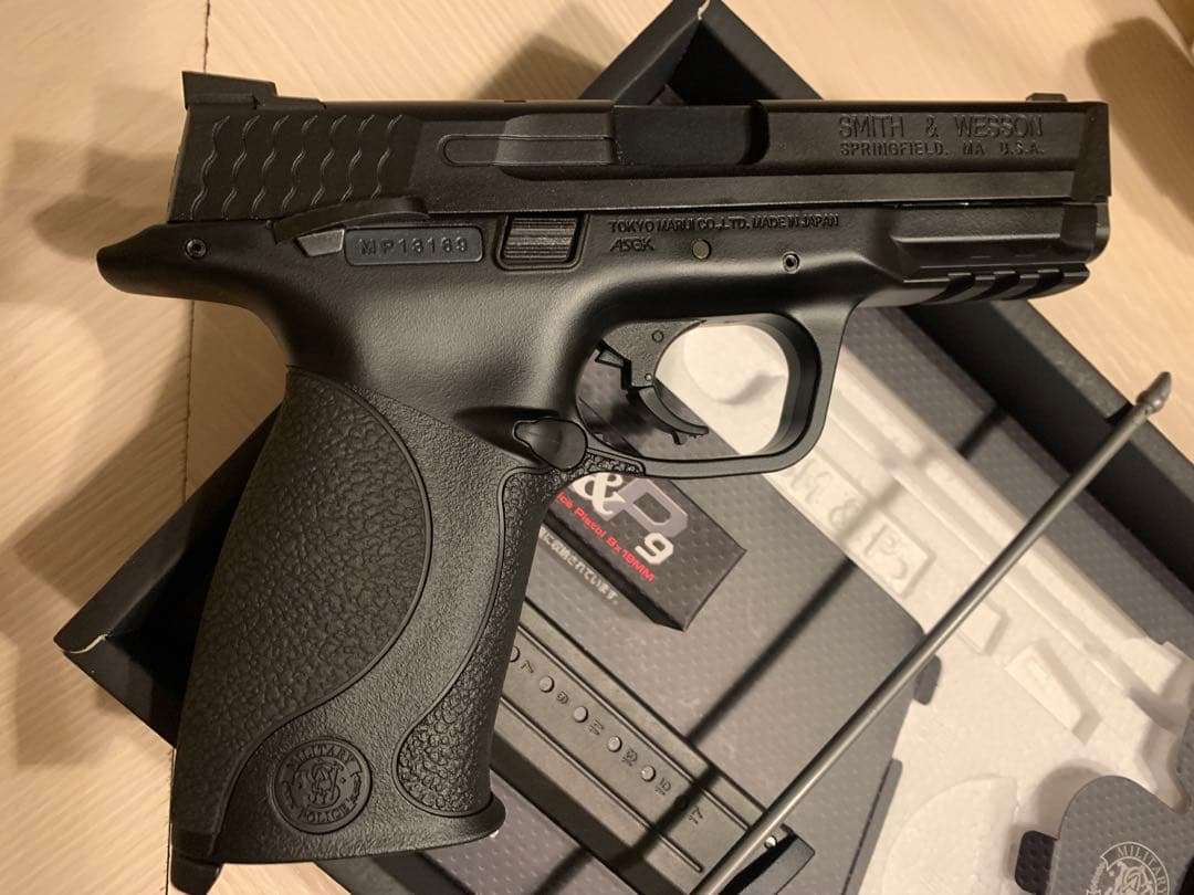 東京マルイ M&P9 ガスガン ブラック　極美品