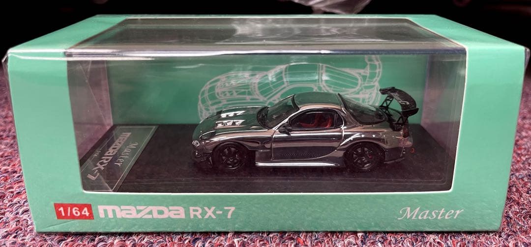 Master 1/64 マツダ RX7 FD RE雨宮 光沢 カーボンファイバー