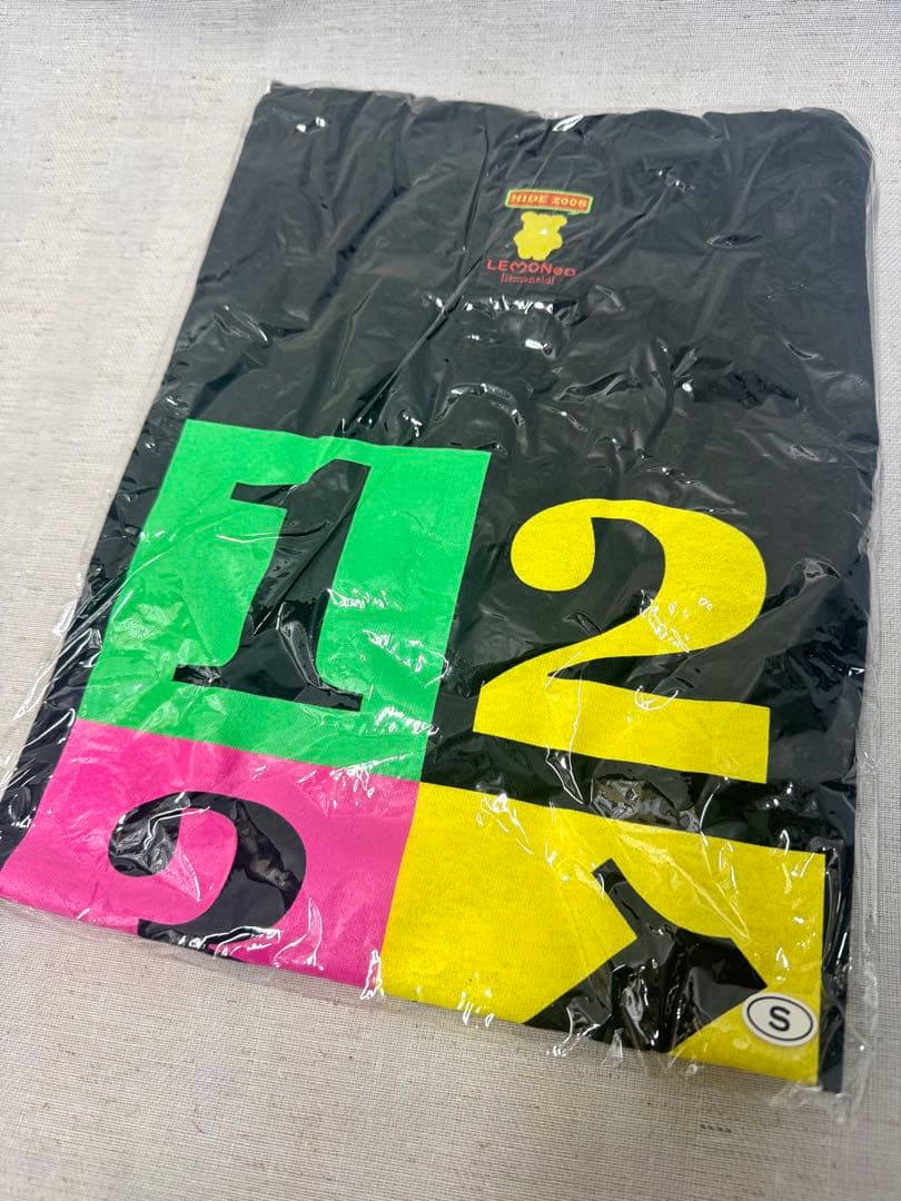 会場限定 XJAPAN 赤坂blitz カウントダウン hide Tシャツ S黒