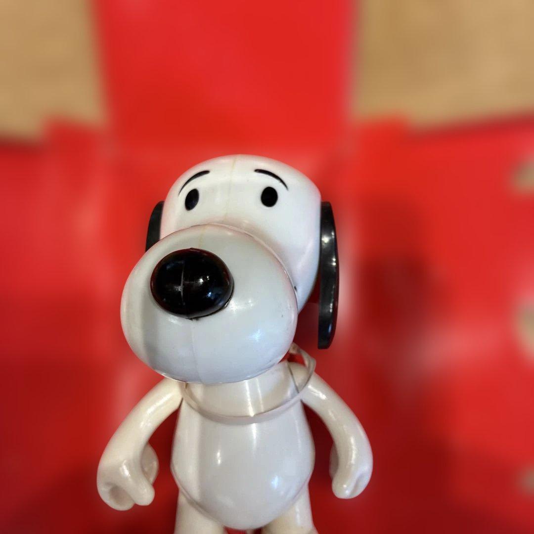 1975年　Detemined スヌーピー ソフビ　ビンテージ