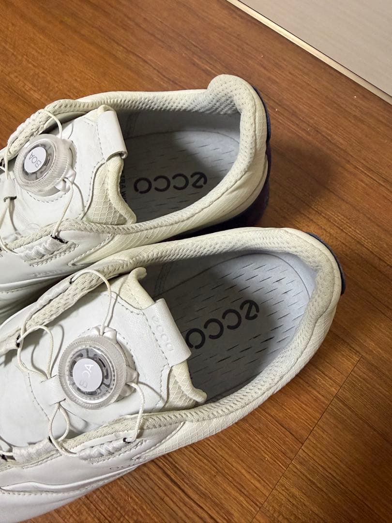 訳あり　26.5 ECCO ゴルフシューズ ホワイト