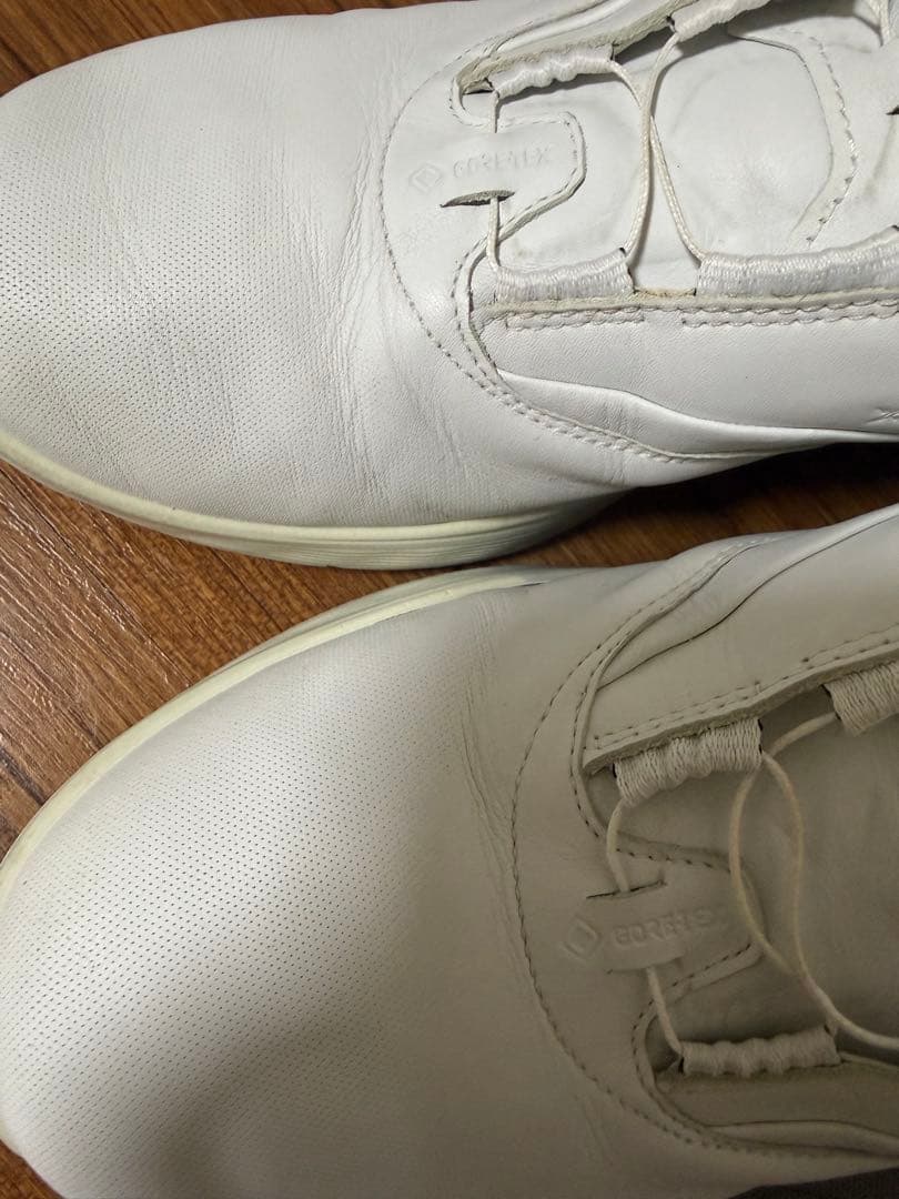 訳あり　26.5 ECCO ゴルフシューズ ホワイト