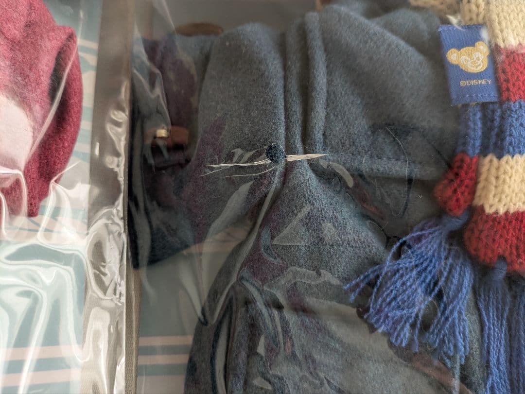 【新品未使用】ダッフィー＆シェリーメイ 冬コスチューム ペアセットおまけ付き