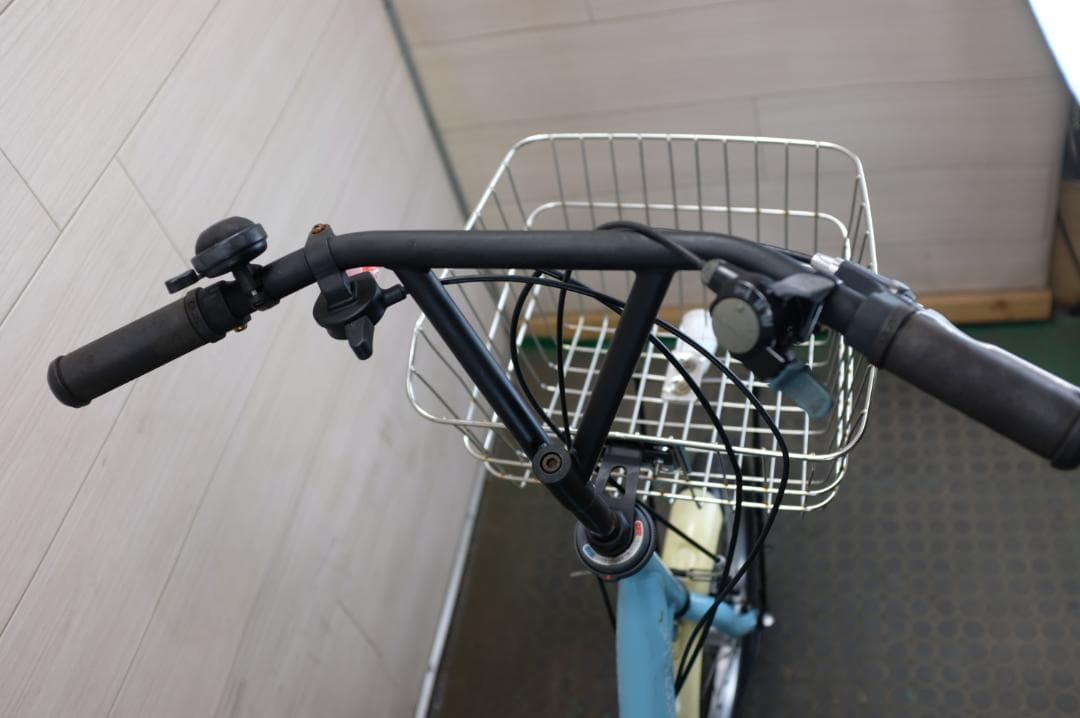 C78 )良品★OGK製　ふたこじてんしゃ　16インチ　3段　オートライト