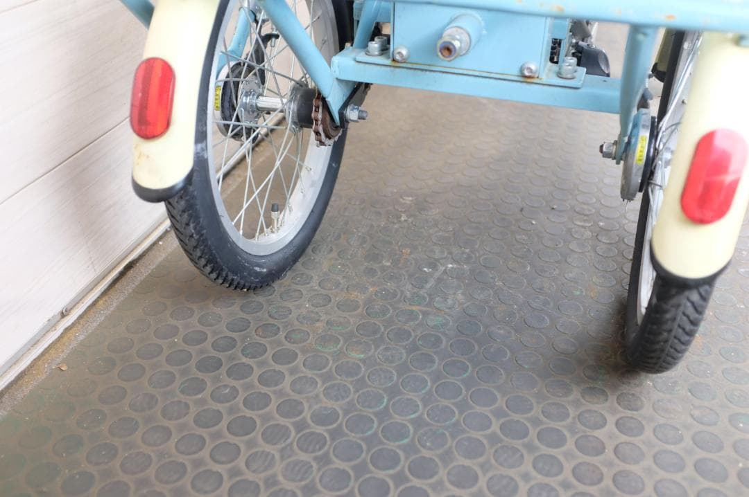 C78 )良品★OGK製　ふたこじてんしゃ　16インチ　3段　オートライト