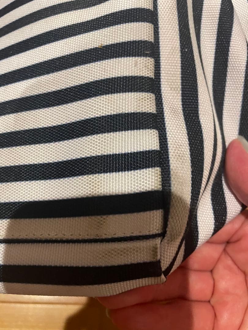 PEARLY GATES ストライプロッカーバッグ