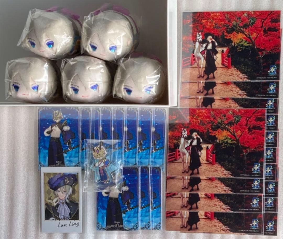 FGO 蘭陵王 もちマス 英霊紀行 周年 ブロマイド ウエハース ポートレイト