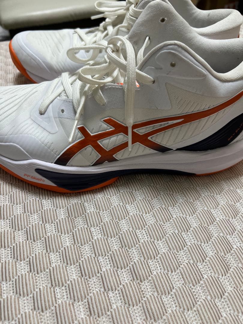 asics バレーボール シューズ sky elite ff mt 3 オレンジ