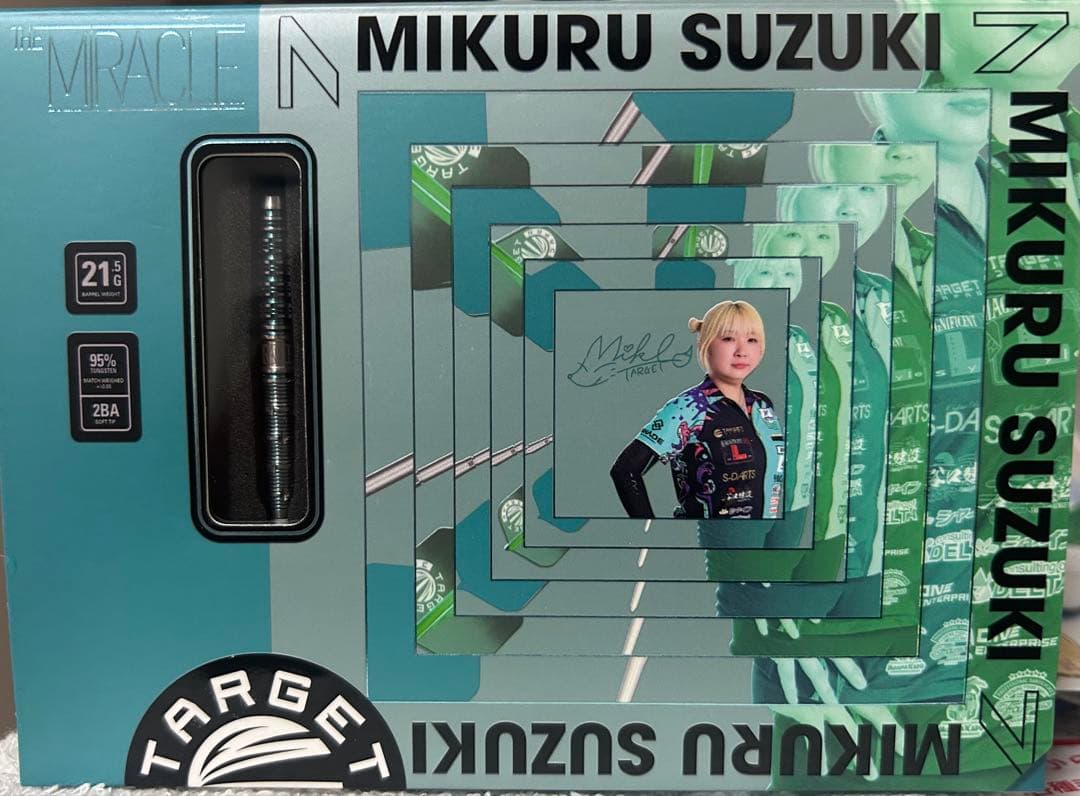 TARGET THE MIRACLE G7 2BA 鈴木未来選手モデル
