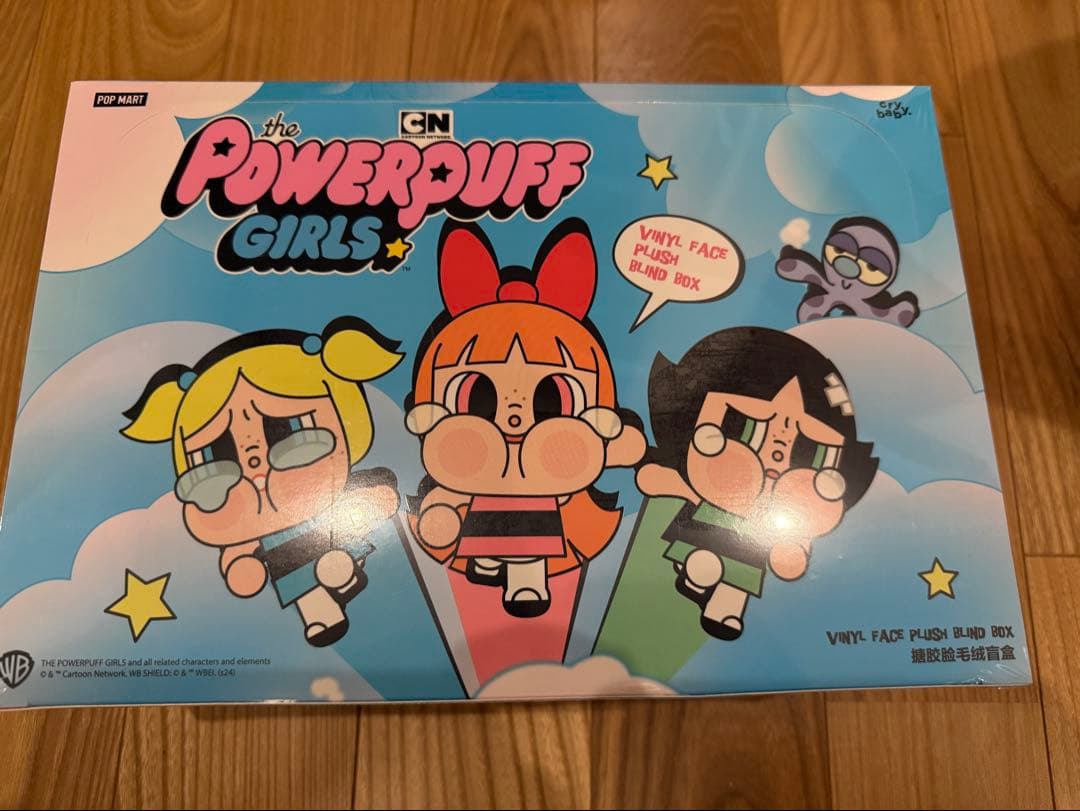 CRYBABY xパワーパフ ガールズ シリーズ ぬいぐるみ アソートボックス